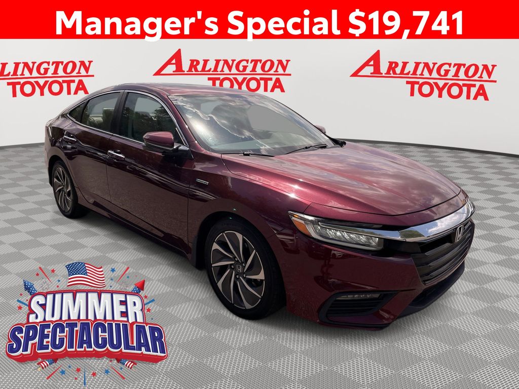 Red (Crimson Pearl) 2019 Honda Insight Sedan Front-Wheel Drive Continuously Variable Transmission