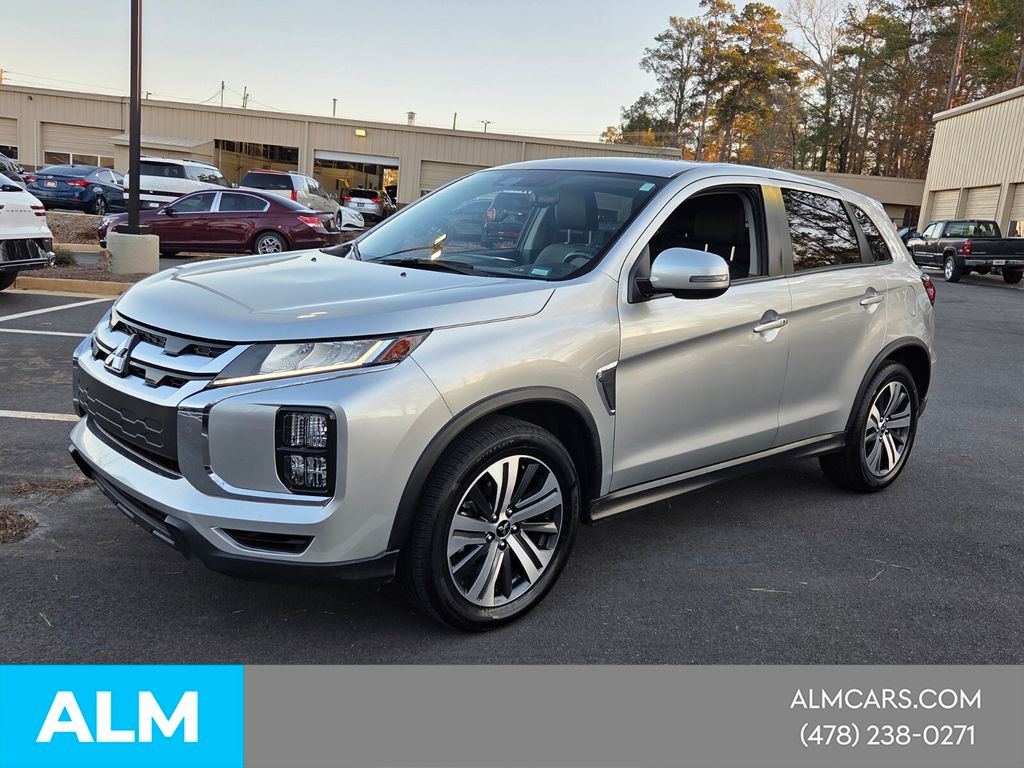 Black 2024 Mitsubishi Outlander Sport SE AWC SUV / Crossover All-Wheel Drive Continuously Variable Transmission