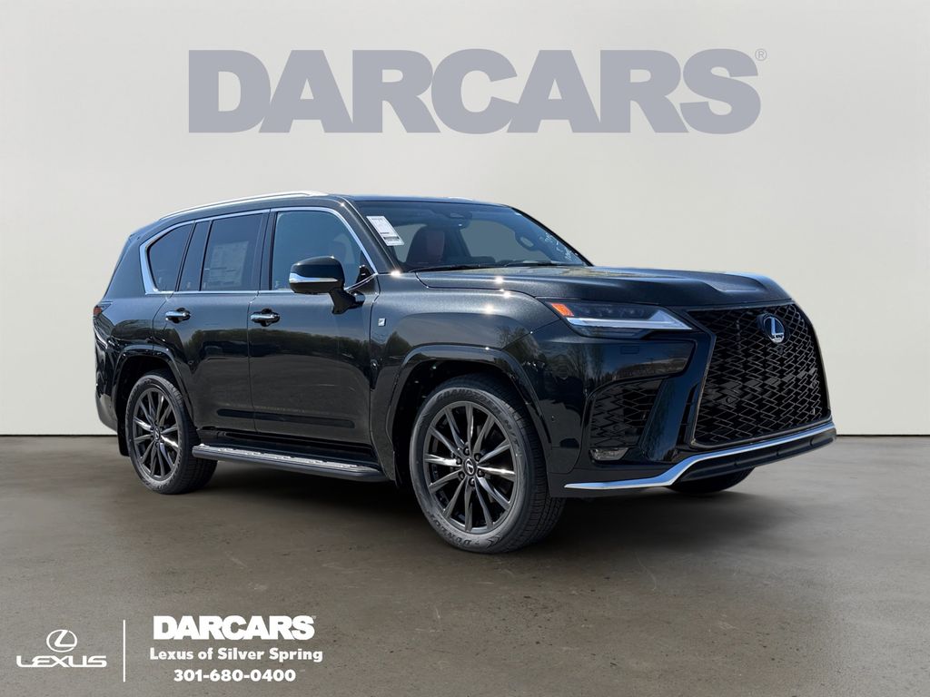 Black (Caviar) 2026 Lexus LX Hybrid 700h F SPORT Handling AWD SUV / Crossover All-Wheel Drive Automatic