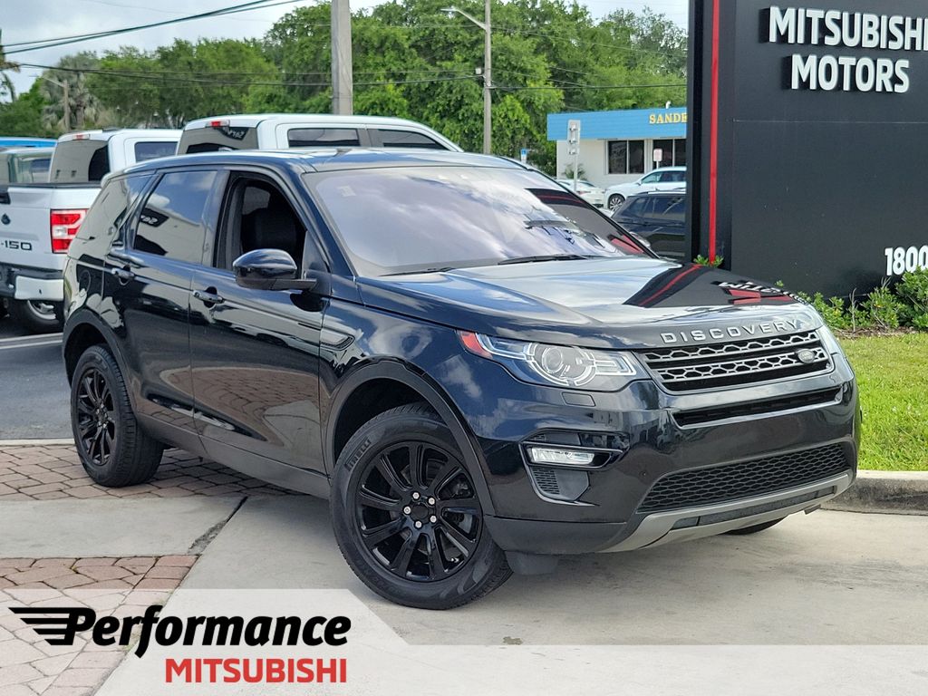 Black 2018 Land Rover Discovery Sport SE AWD SUV / Crossover All-Wheel Drive 9-Speed Automatic
