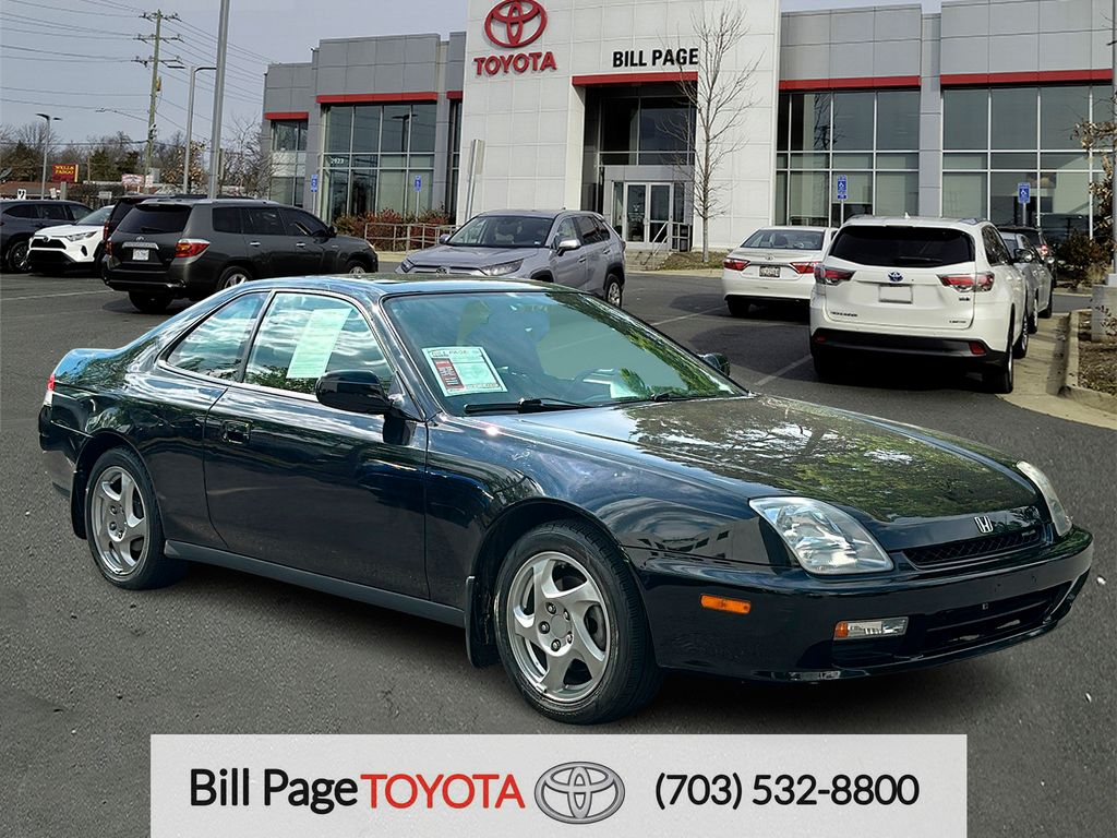 Black 2000 Honda Prelude 2 Dr STD Coupe Coupe Front-Wheel Drive 5-Speed Manual