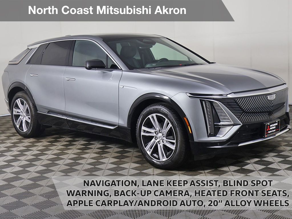 Argent Silver Metallic 2024 Cadillac LYRIQ SUV / Crossover Rear-Wheel Drive 1-Speed Automatic