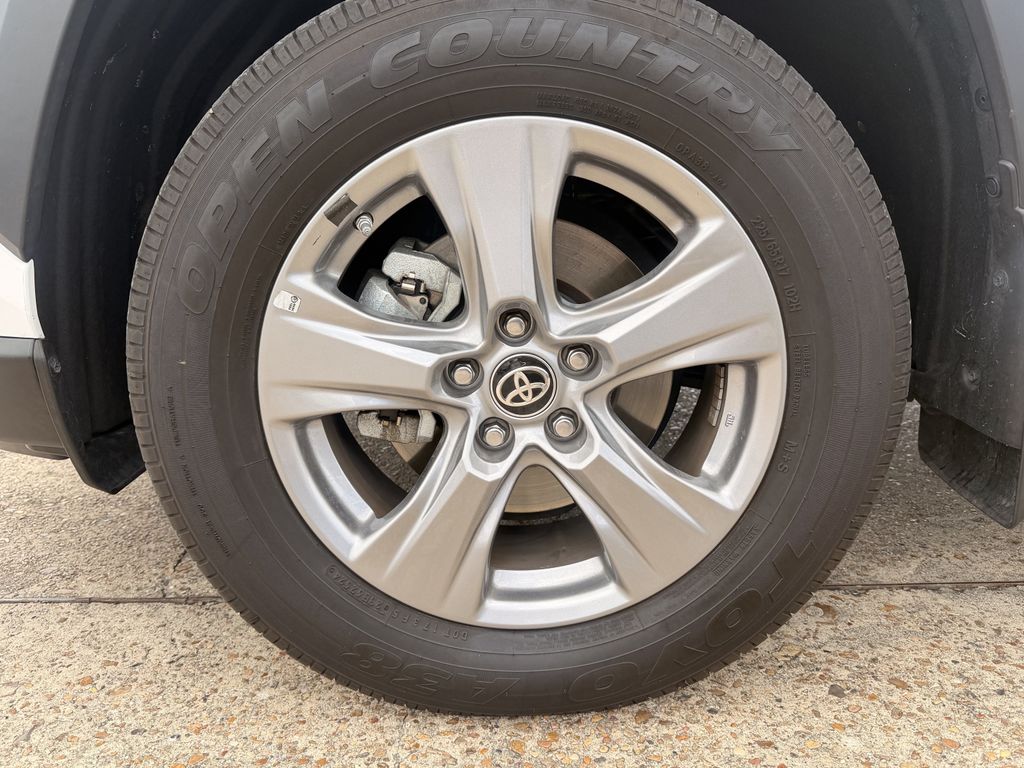 2024 Toyota RAV4 Hybrid LE White at Don McGill Toyota