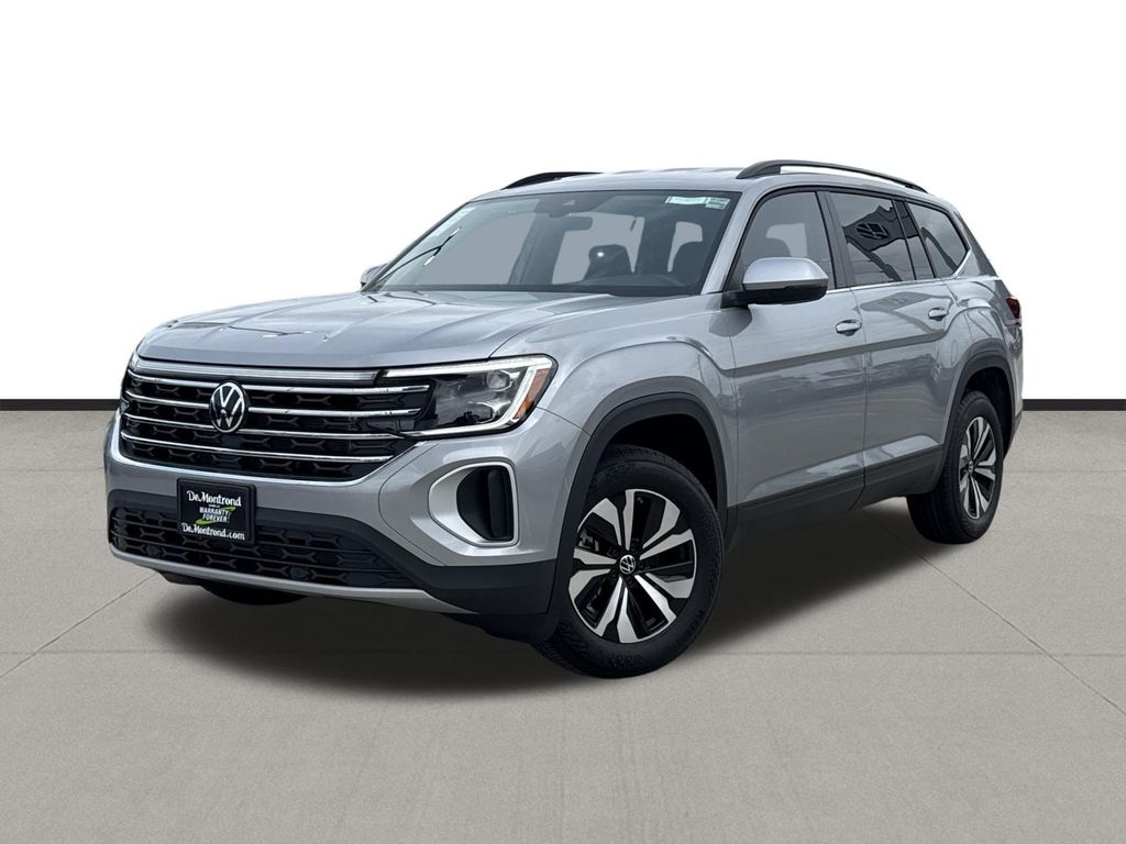 2026 Volkswagen Atlas 2.0T SE Silver at Bayshore Chrysler Jeep Dodge Ram