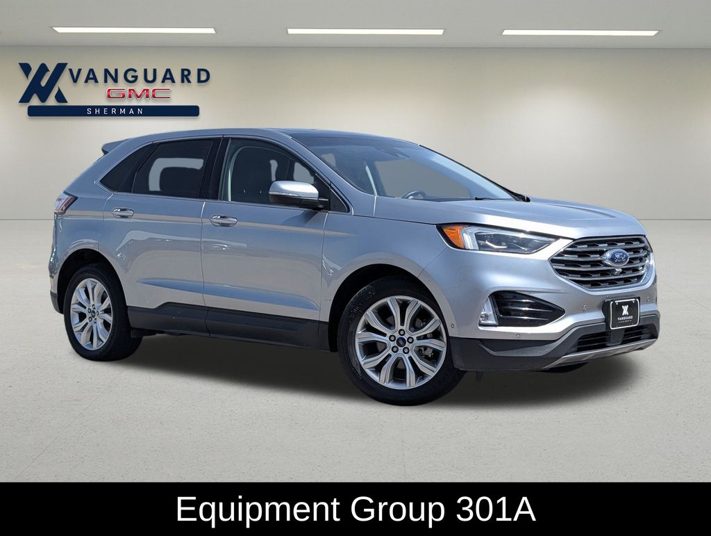 Silver Metallic 2020 Ford Edge SUV / Crossover Front-Wheel Drive 8-Speed Automatic