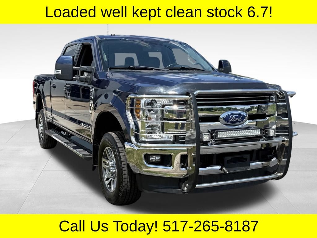 Blue Jeans Metallic 2018 Ford F-350 Super Duty Pickup Truck Four-Wheel Drive 6-Speed Automatic