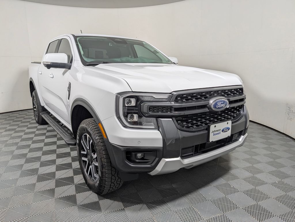 Oxford White 2025 Ford Ranger Pickup Truck Four-Wheel Drive Automatic