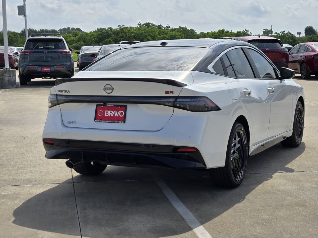 2026 Nissan Sentra SR White at Bravo Nissan