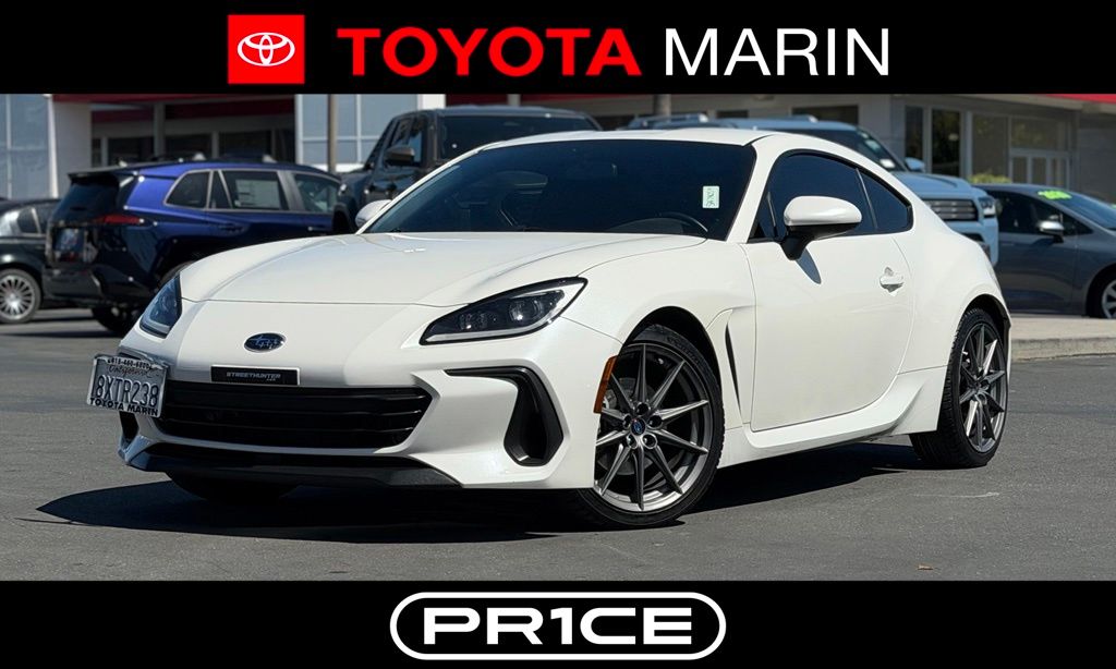 Crystal White Pearl 2022 Subaru BRZ Coupe Rear-Wheel Drive 6-Speed Manual