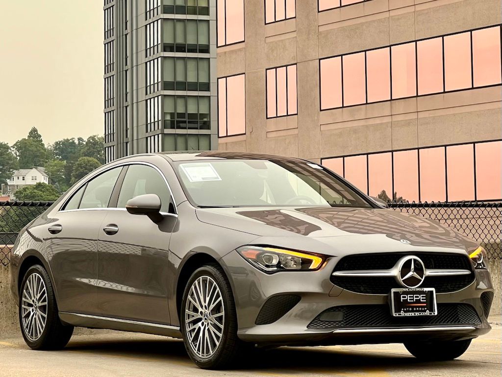 Mountain Gray Metallic 2022 Mercedes-Benz CLA Coupe All-Wheel Drive 7-Speed Automatic