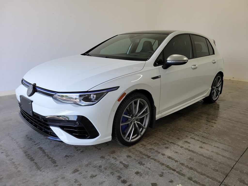 White 2024 Volkswagen Golf R 4Motion Hatchback All-Wheel Drive 7-Speed Dual Clutch