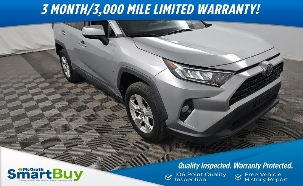 Silver Sky Metallic 2020 Toyota RAV4 SUV / Crossover Front-Wheel Drive 8-Speed Automatic