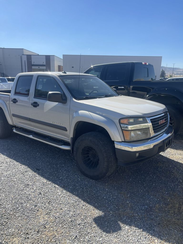 Fine Silver Birch Metallic 2004 GMC Canyon Pickup Truck 4-Speed Automatic Overdrive