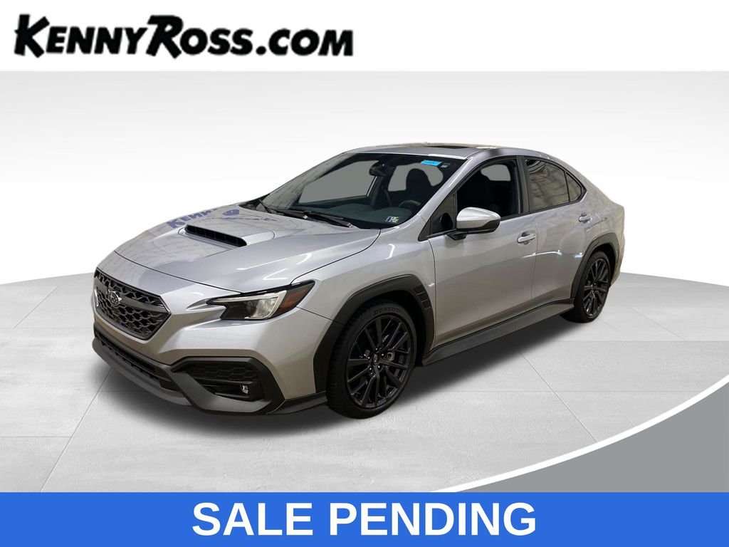 Ice Silver Metallic 2023 Subaru WRX Sedan All-Wheel Drive 6-Speed Manual