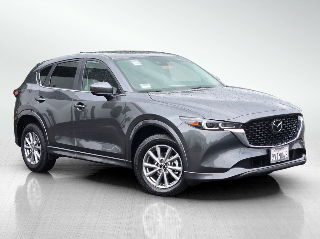 Machine Gray 2025 Mazda CX-5 2.5 S Preferred AWD SUV / Crossover All-Wheel Drive 6-Speed Automatic