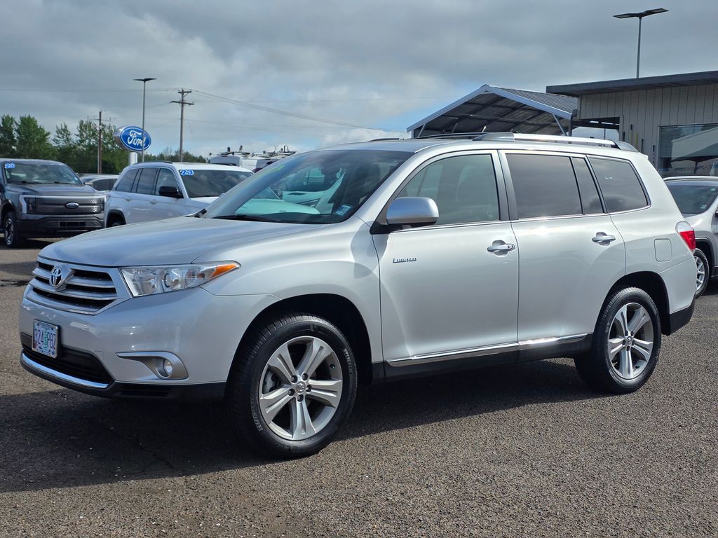 Classic Silver Metallic 2012 Toyota Highlander Limited AWD SUV / Crossover All-Wheel Drive 5-Speed Automatic Overdrive