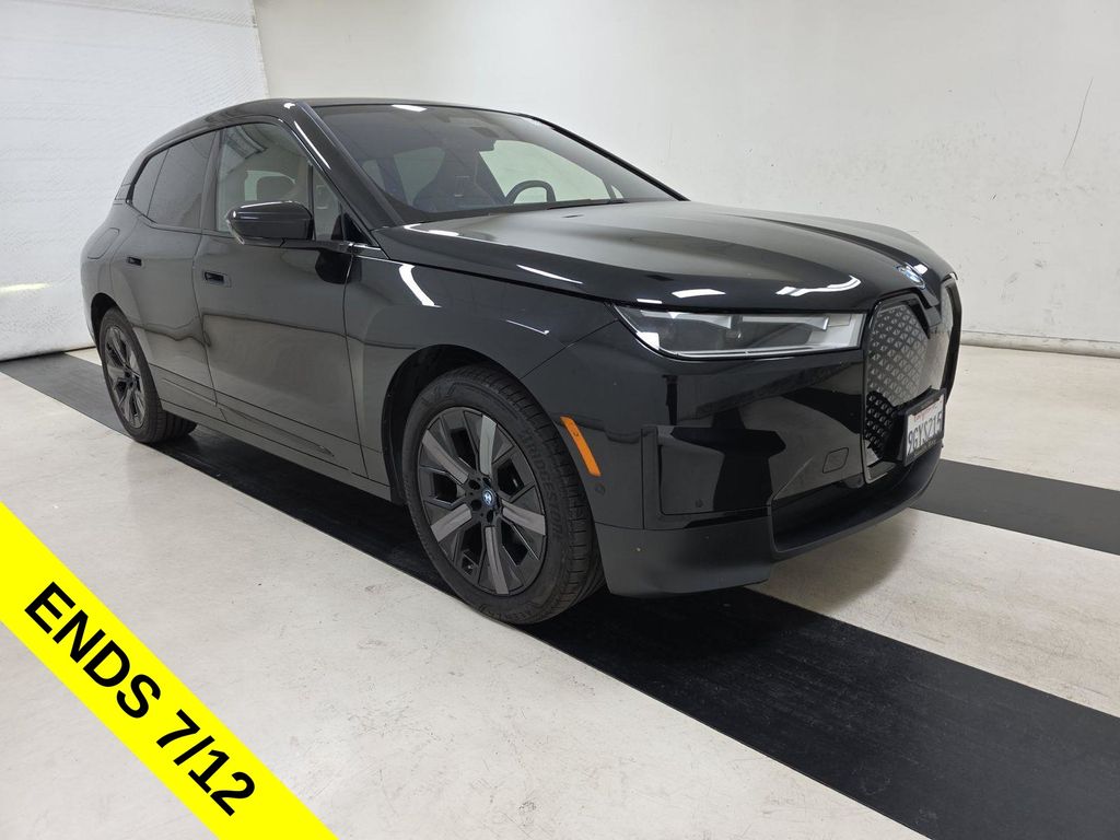 Black Sapphire Metallic 2024 BMW iX SUV / Crossover All-Wheel Drive Automatic