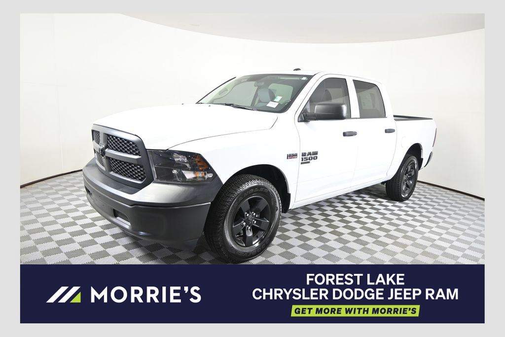 Bright White Clearcoat 2023 RAM 1500 Pickup Truck Four-Wheel Drive 8-Speed Automatic