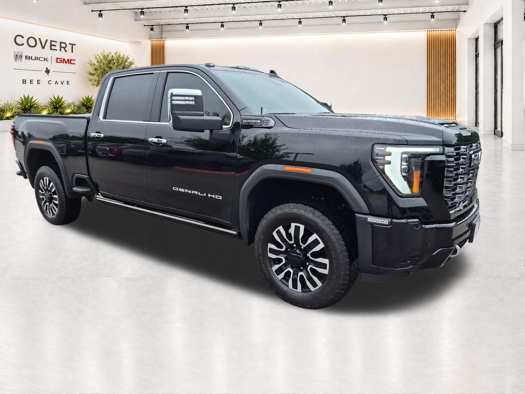 Onyx Black 2025 GMC Sierra 2500HD Pickup Truck Four-Wheel Drive Automatic