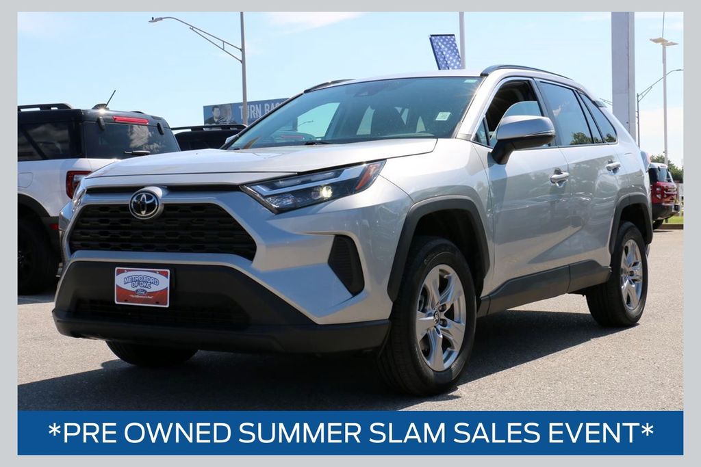 Silver Sky Metallic 2025 Toyota RAV4 SUV / Crossover All-Wheel Drive 8-Speed Automatic