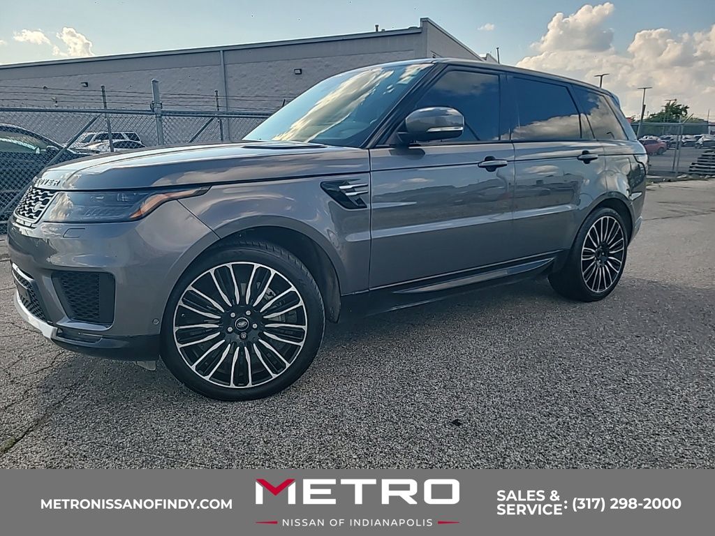 Silver 2018 Land Rover Range Rover Sport SUV / Crossover All-Wheel Drive 8-Speed Automatic