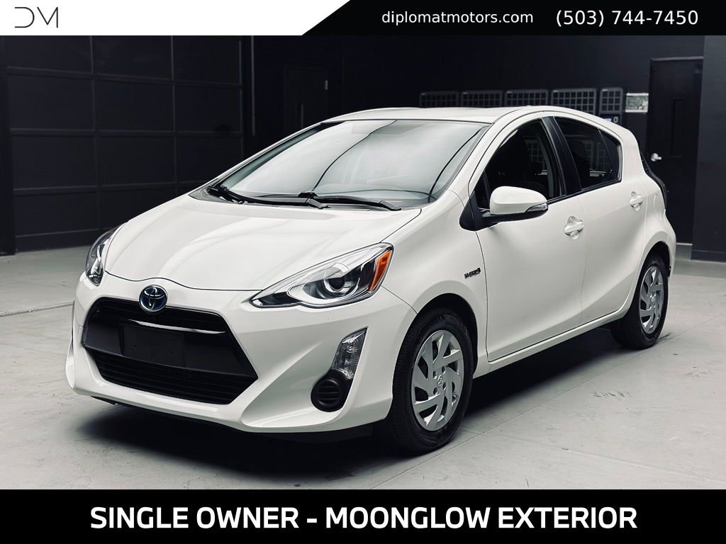 Moonglow 2015 Toyota Prius c Hatchback Front-Wheel Drive Continuously Variable Transmission