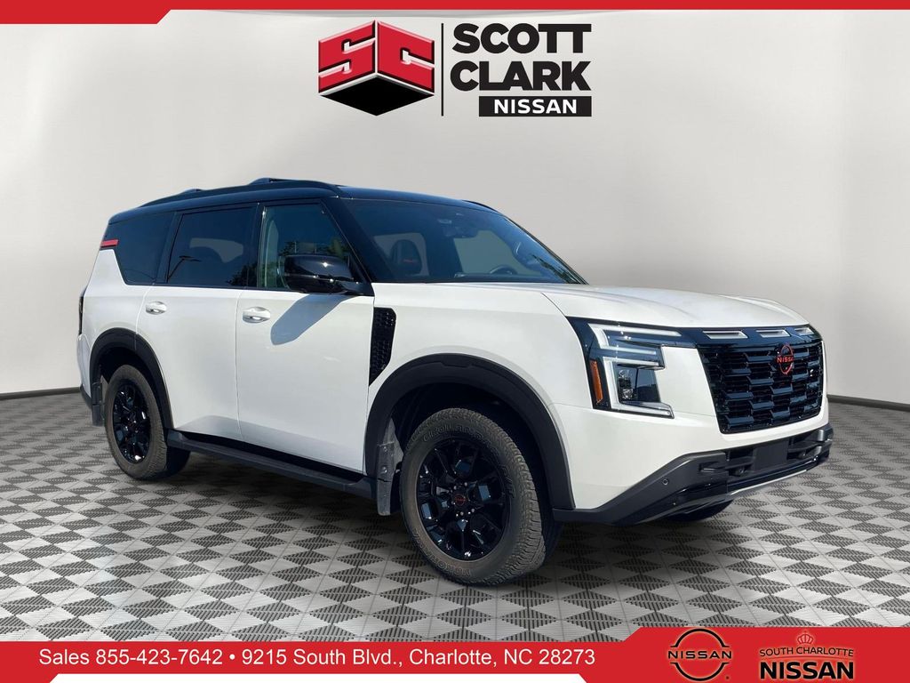 White 2025 Nissan Armada SUV / Crossover Four-Wheel Drive 9-Speed Automatic