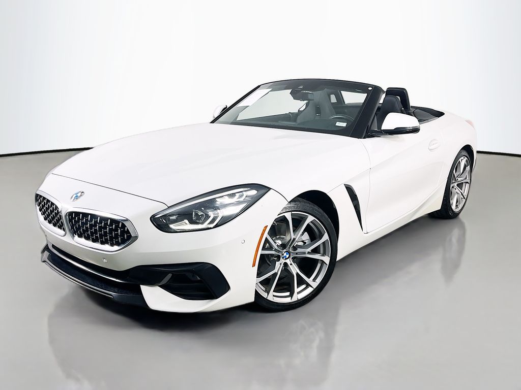 Alpine White 2020 BMW Z4 Convertible Rear-Wheel Drive 8-Speed Automatic