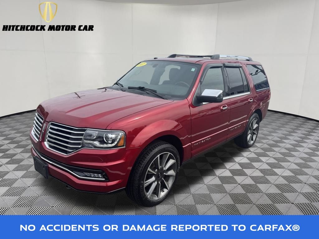 Ruby Red Metallic 2017 Lincoln Navigator SUV / Crossover Four-Wheel Drive 6-Speed Automatic