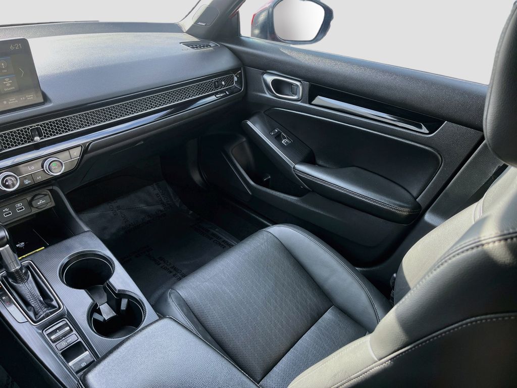 2022 Honda Civic Sport Touring Red at Don McGill Toyota