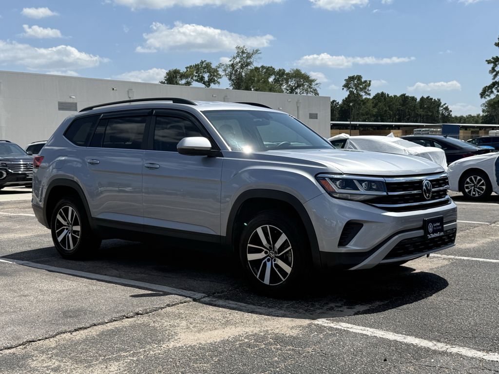 2023 Volkswagen Atlas 2.0T SE Silver at Cook Ford