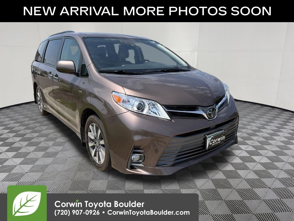 Toasted Walnut Pearl 2020 Toyota Sienna Minivan All-Wheel Drive 8-Speed Automatic