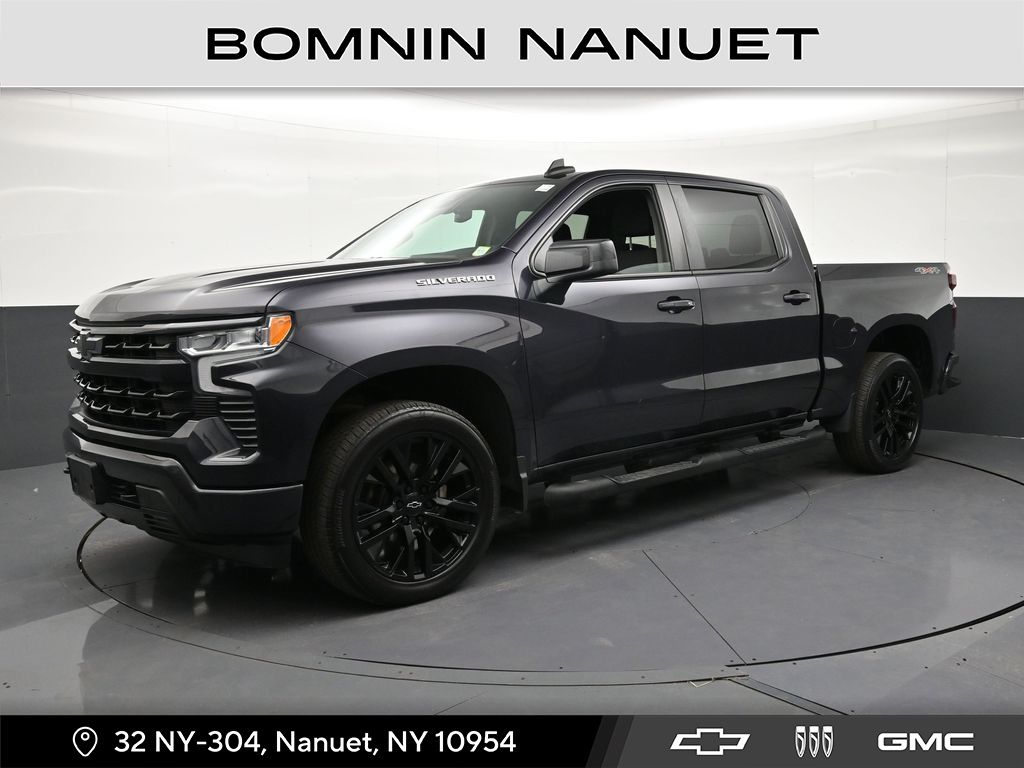 Ash 2023 Chevrolet Silverado 1500 RST Crew Cab 4WD Pickup Truck Four-Wheel Drive Automatic