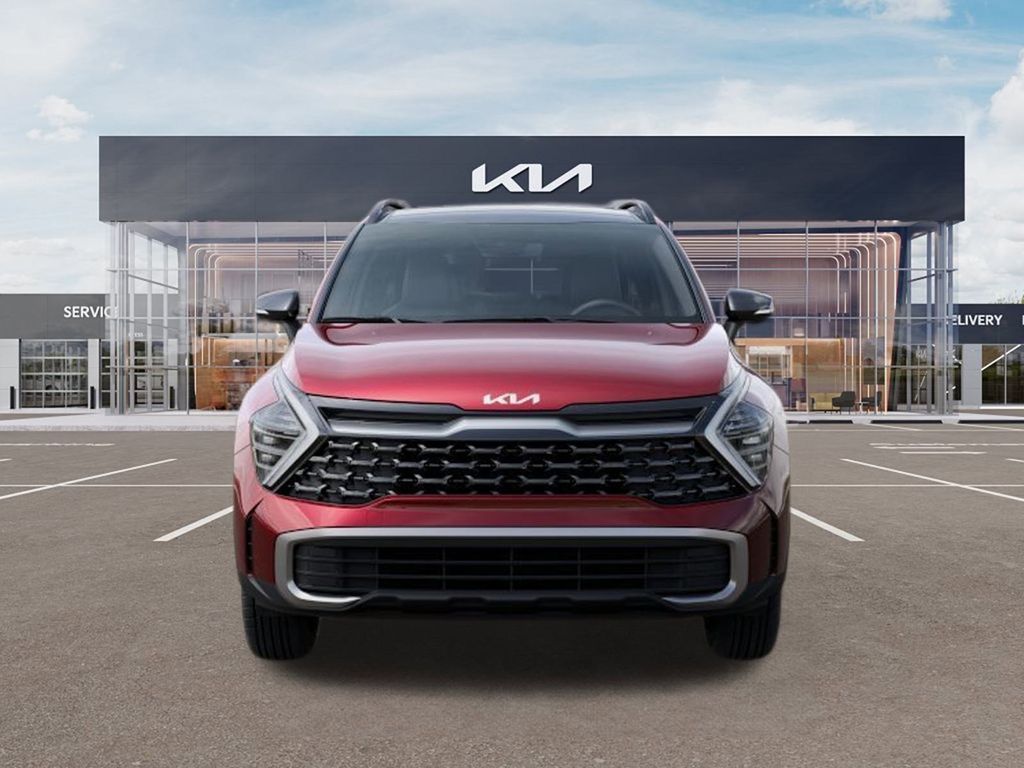 New 2024 Dawning Red Kia X-LINE AWD image 2