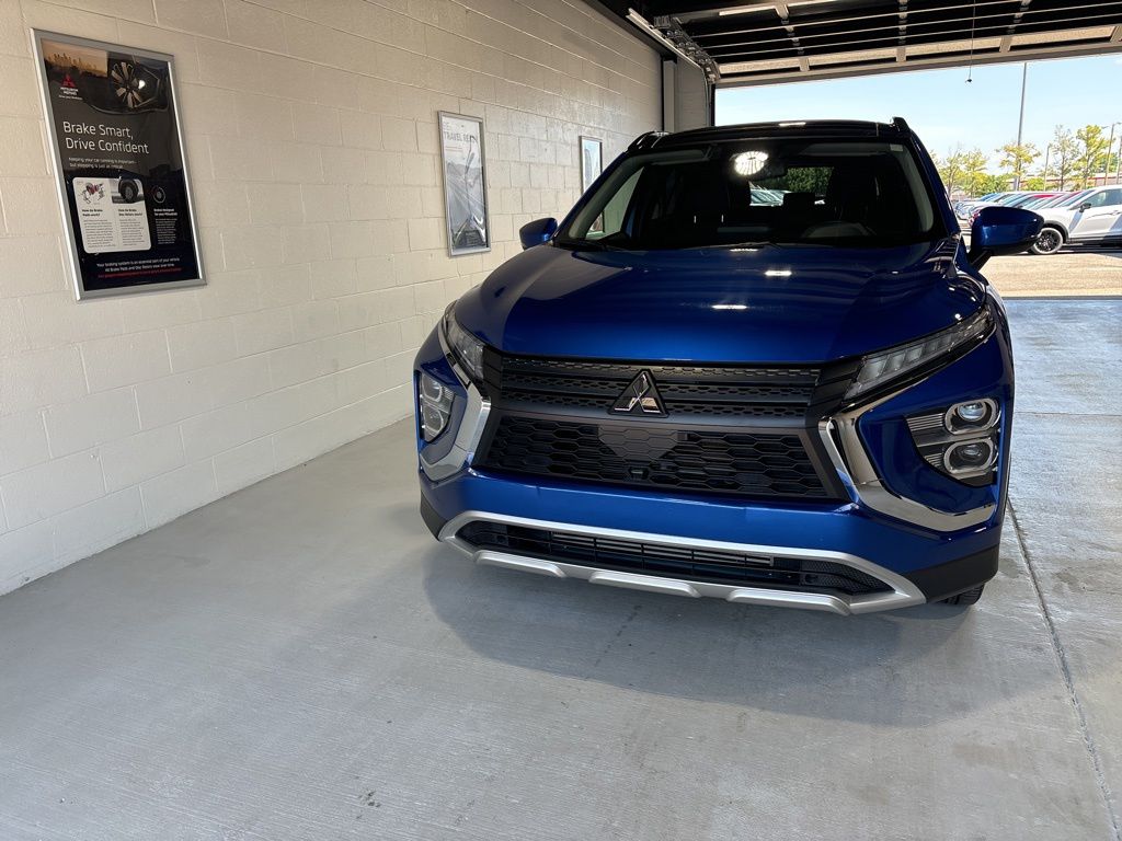 Blue 2024 Mitsubishi Eclipse Cross Continuously Variable Transmission
