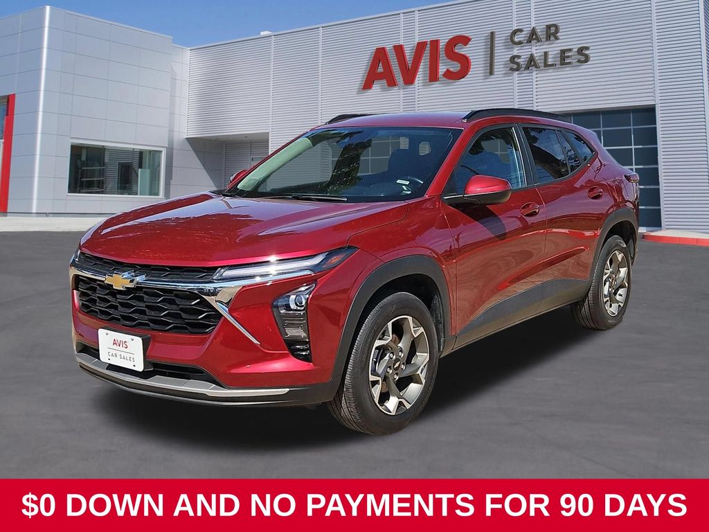 Red (Crimson Metallic) 2025 Chevrolet Trax SUV / Crossover Front-Wheel Drive 6-Speed Automatic