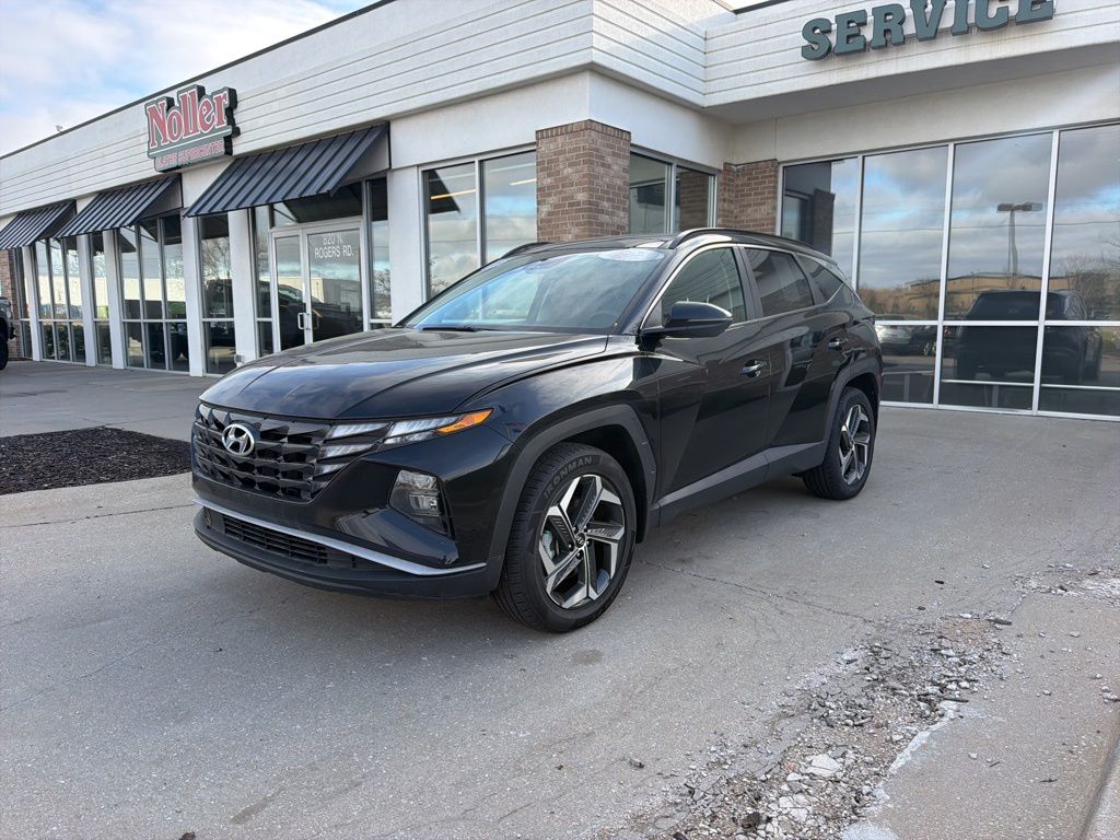 Phantom Black 2023 Hyundai Tucson Hybrid SEL Convenience AWD SUV / Crossover All-Wheel Drive 6-Speed Automatic