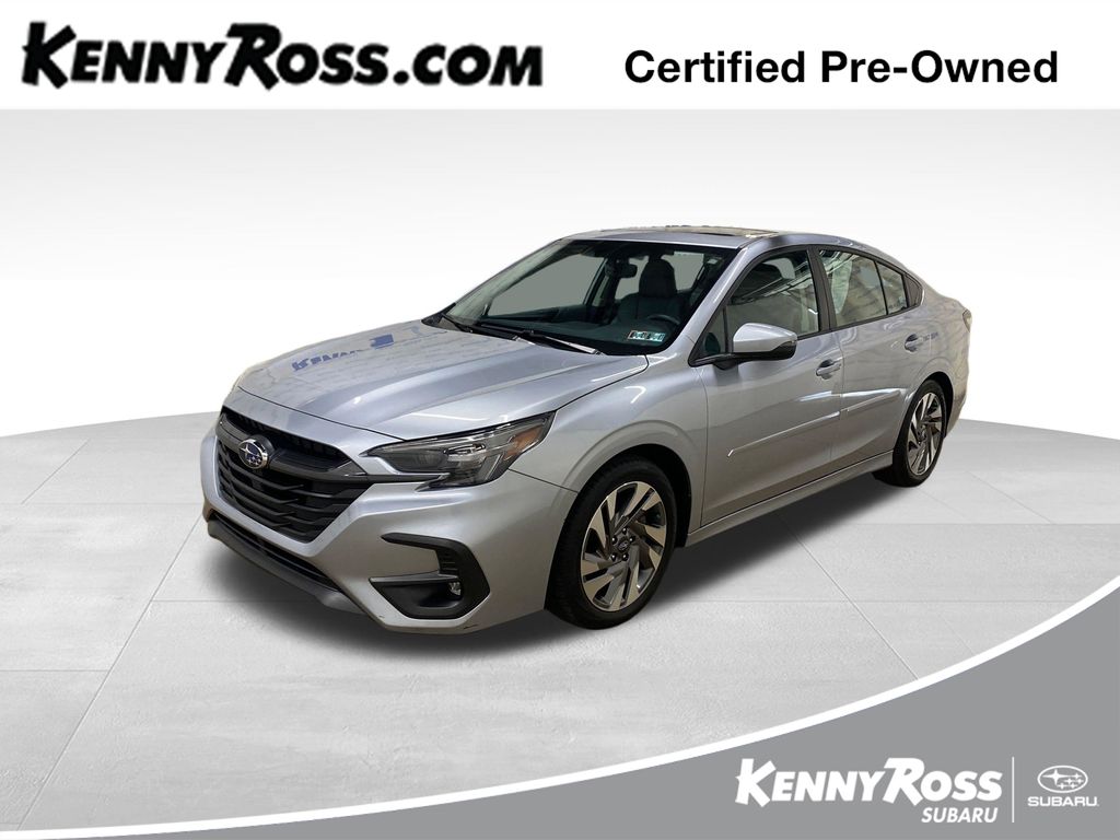 Ice Silver Metallic 2024 Subaru Legacy Sedan All-Wheel Drive Continuously Variable Transmission