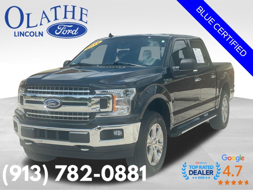 Black Metallic 2019 Ford F-150 Pickup Truck Four-Wheel Drive Automatic