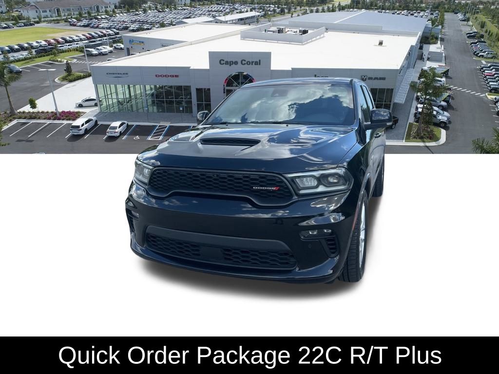 Certified Used 2022 Black Dodge R/T Plus image 2