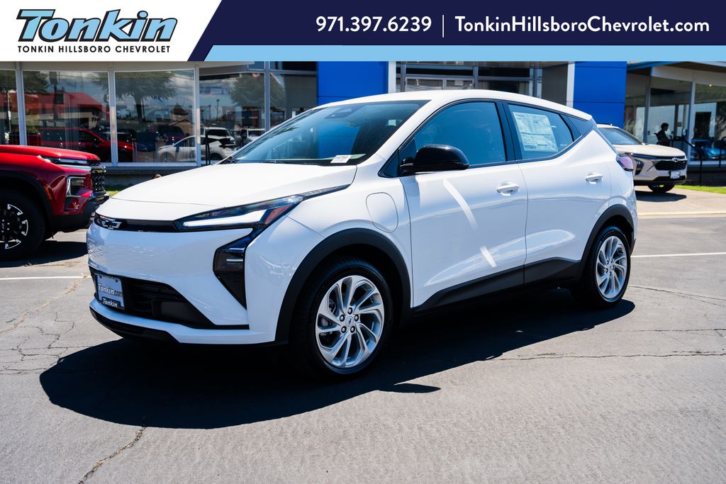 Summit White 2027 Chevrolet Bolt SUV / Crossover Front-Wheel Drive 1-Speed Automatic