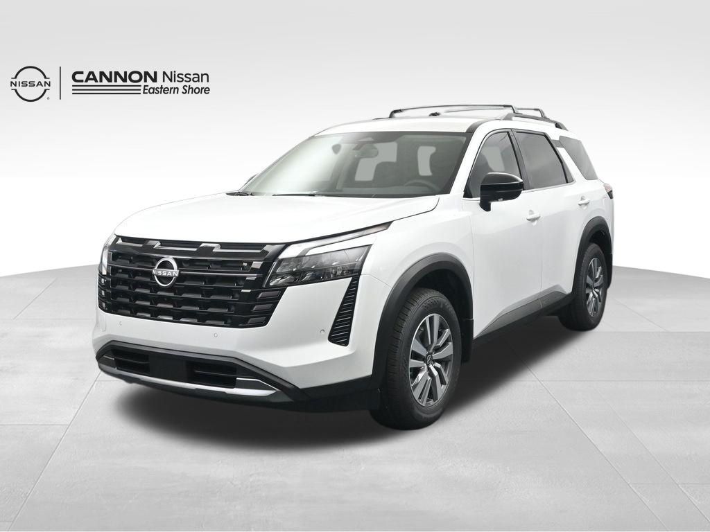 Everest White Pearl Tricoat 2026 Nissan Pathfinder SL FWD SUV / Crossover Front-Wheel Drive 9-Speed Automatic