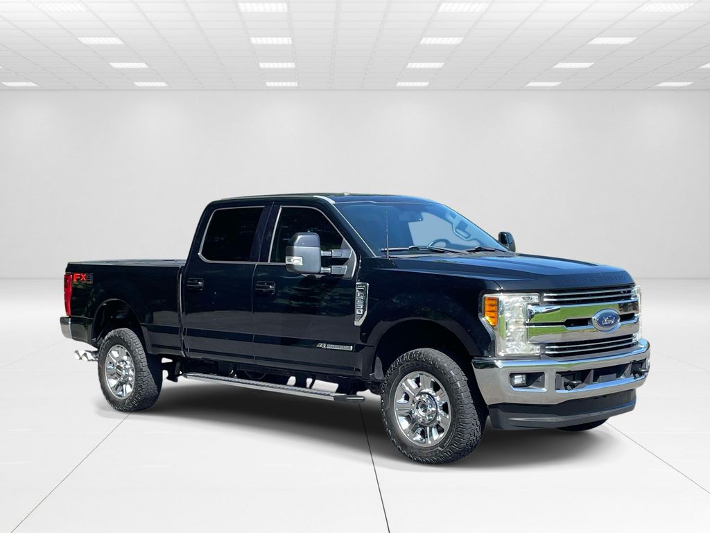 Shadow Black 2017 Ford F-250 Super Duty Pickup Truck Four-Wheel Drive 6-Speed Automatic