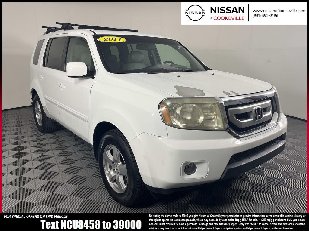 Spectrum White Pearl 2011 Honda Pilot SUV / Crossover Front-Wheel Drive 5-Speed Automatic