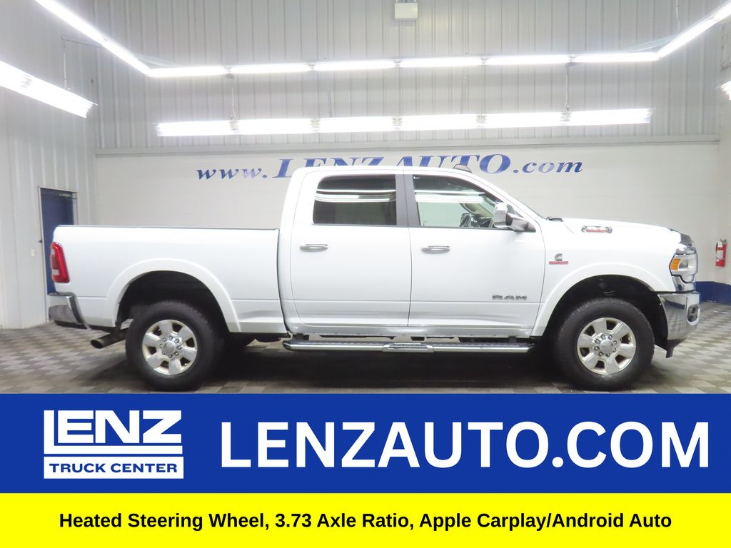 Bright White Clearcoat 2022 RAM 2500 Pickup Truck Four-Wheel Drive 6-Speed Automatic