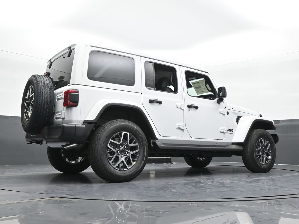 New 2026 Bright White Clearcoat Jeep Sahara image 58