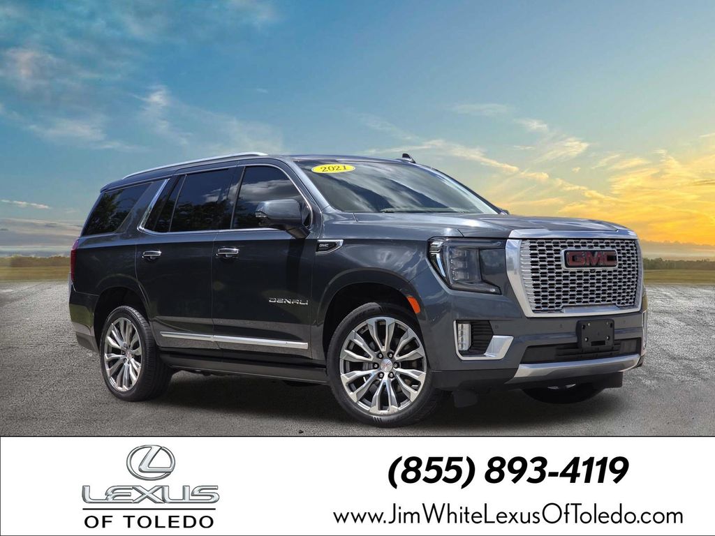 Gray (Dark Sky Metallic) 2021 GMC Yukon SUV / Crossover Four-Wheel Drive