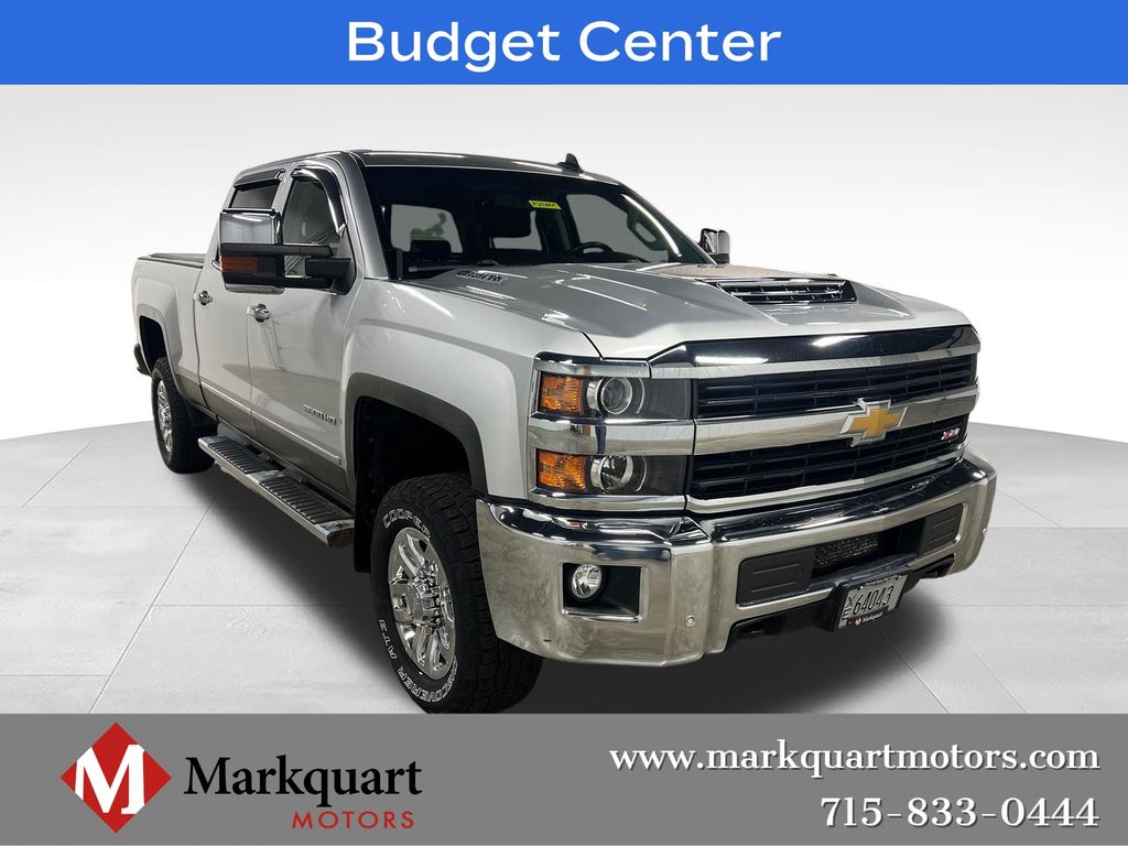 Silver Ice Metallic 2017 Chevrolet Silverado 3500HD Pickup Truck Four-Wheel Drive 6-Speed Automatic