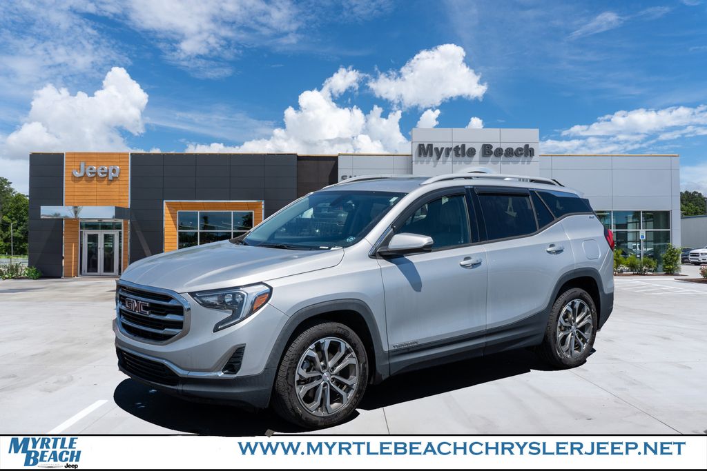 Quicksilver Metallic 2019 GMC Terrain SLT SUV / Crossover Front-Wheel Drive 9-Speed Automatic