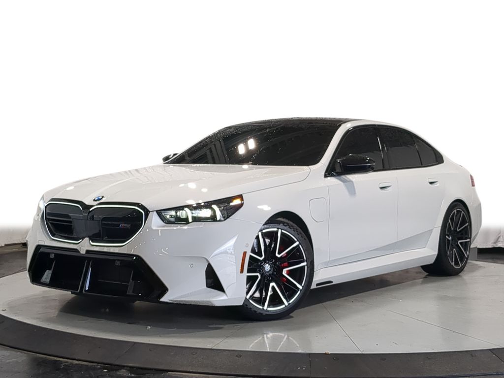 Alpine White 2026 BMW M5 Sedan All-Wheel Drive 8-Speed Automatic